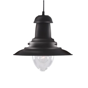Searchlight - Suspension sur câble FISHERMAN 1xE27/60W/230V noir