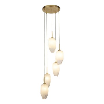 Searchlight - Suspension sur câble ROCKY 5xG9/33W/230V