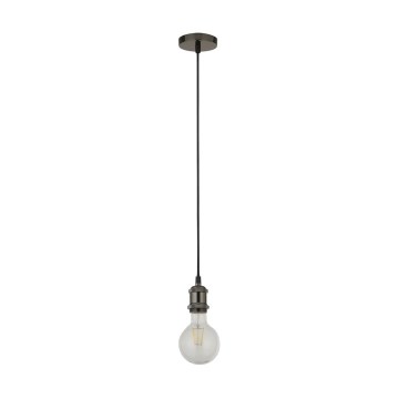 Searchlight - Suspension sur câble SUSPENSION 1xE27/60W/230V anthracite