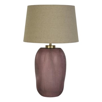 Searchlight  - Tischlampe AMETHYST 1xE27/60W/230V