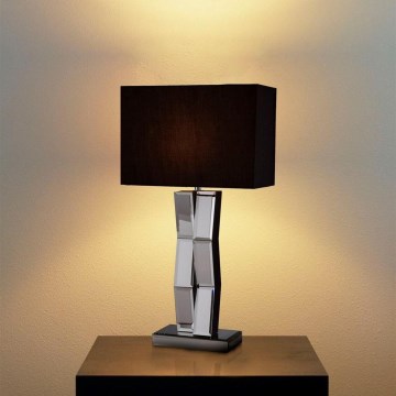 Searchlight - Tischlampe MIRROR 1xE27/60W/230V