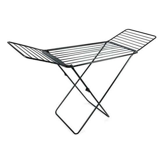 Séchoir à linge pliant TORO 177x93 cm noir