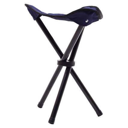 Sedia da campeggio pieghevole blu
