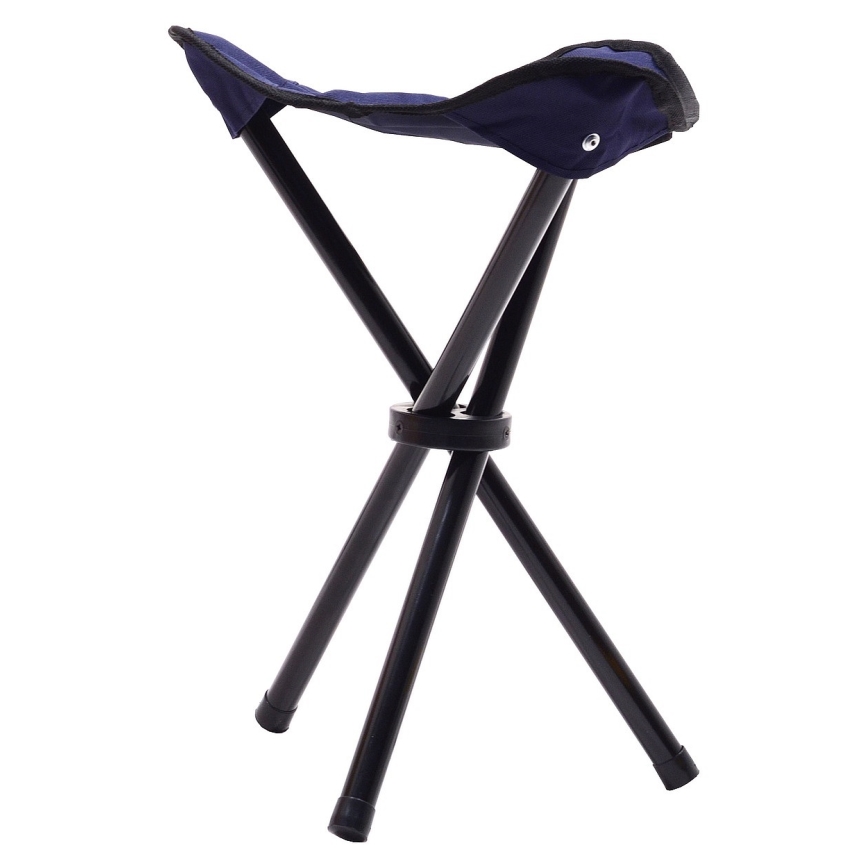 Sedia da campeggio pieghevole blu