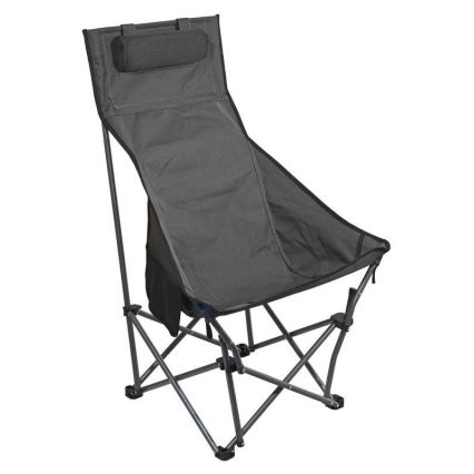 Sedia da campeggio pieghevole grigio