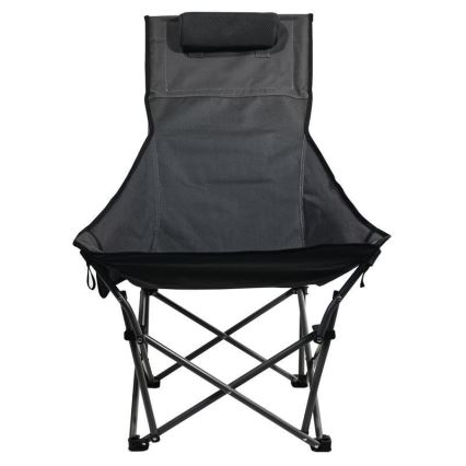 Sedia da campeggio pieghevole grigio