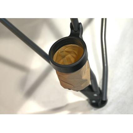 Sedia da campeggio pieghevole marrone