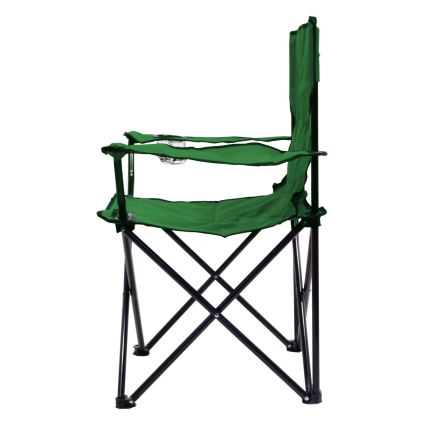 Sedia da campeggio pieghevole verde