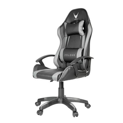 Sedia da gioco VARR Zolder nero/grigio
