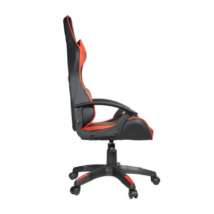Sedia da gioco VARR Zolder nero/rosso