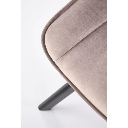 Sedia da pranzo girevole OMBRA 1 pezzo beige