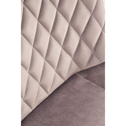 Sedia da pranzo girevole OMBRA 1 pezzo beige