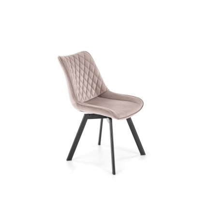 Sedia da pranzo girevole OMBRA 1 pezzo beige