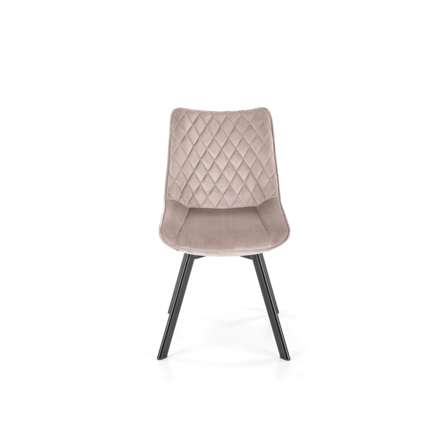 Sedia da pranzo girevole OMBRA 1 pezzo beige