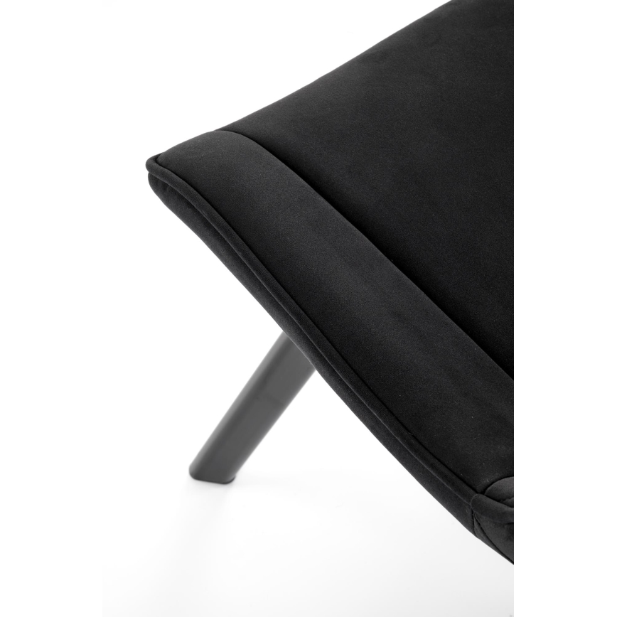 Sedia da pranzo girevole OMBRA 1 pz nera