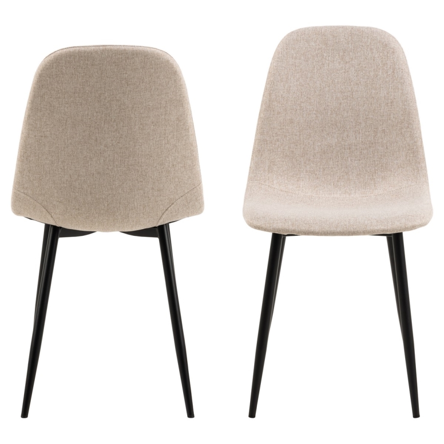 Sedia da pranzo KAIA 1 pz beige