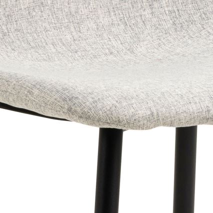 Sedia da pranzo KAIA 1 pz grigio chiaro