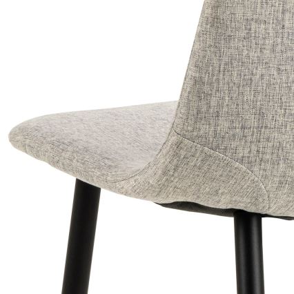 Sedia da pranzo KAIA 1 pz grigio chiaro