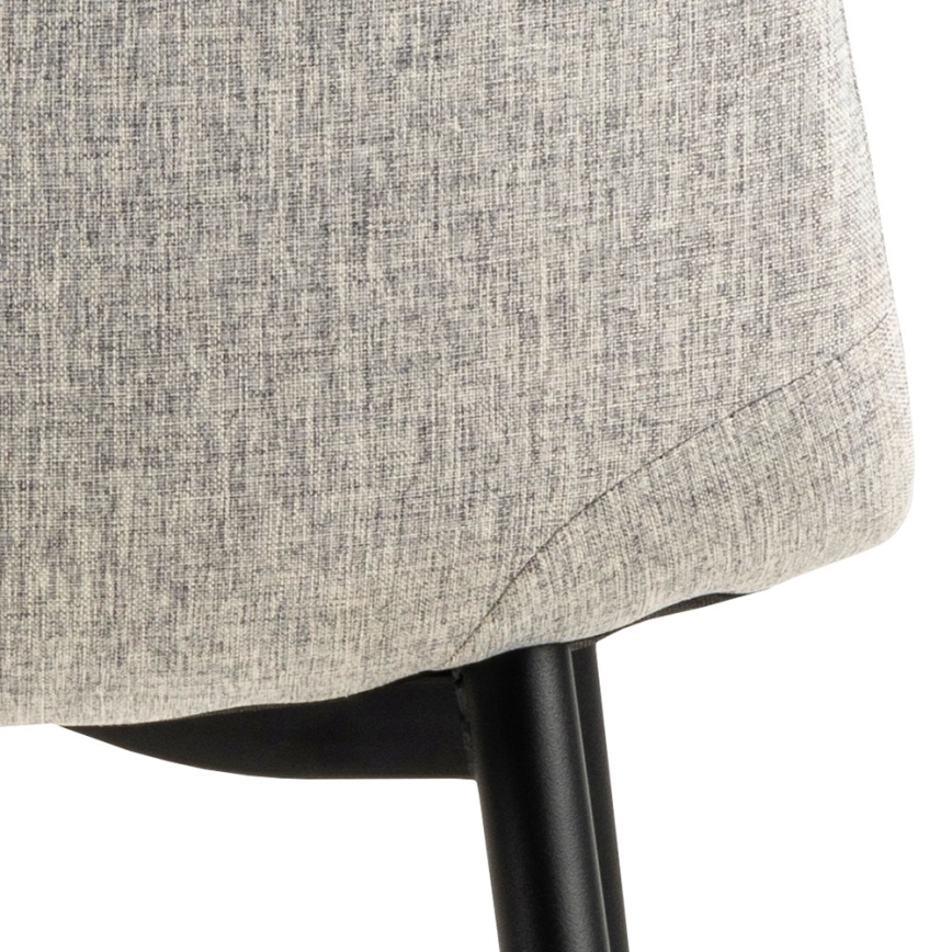 Sedia da pranzo KAIA 1 pz grigio chiaro