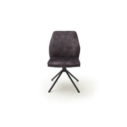 Sedia da pranzo NEXORO, antracite, 1 pezzo