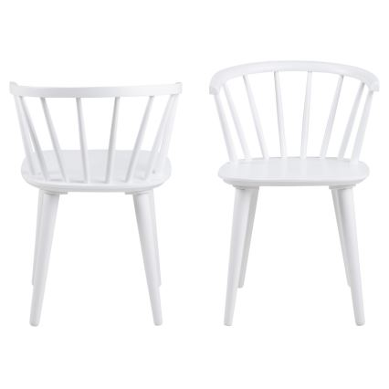 Sedia da pranzo RUBY 1 pz bianco