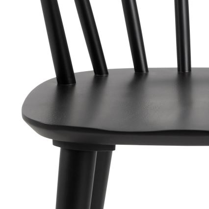 Sedia da pranzo RUBY 1 pz nero