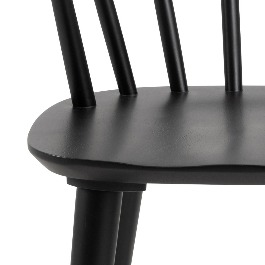 Sedia da pranzo RUBY 1 pz nero