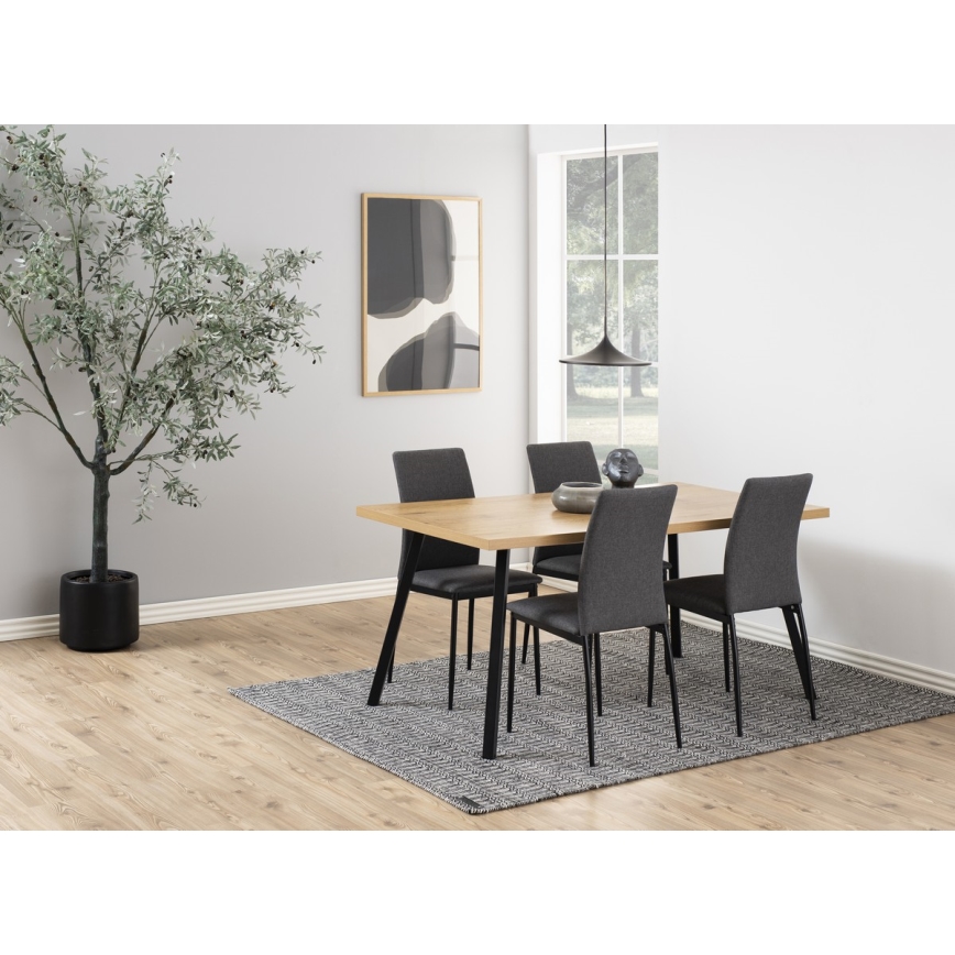 Sedia da pranzo Sorin 1 pz grigio