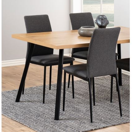 Sedia da pranzo Sorin 1 pz grigio