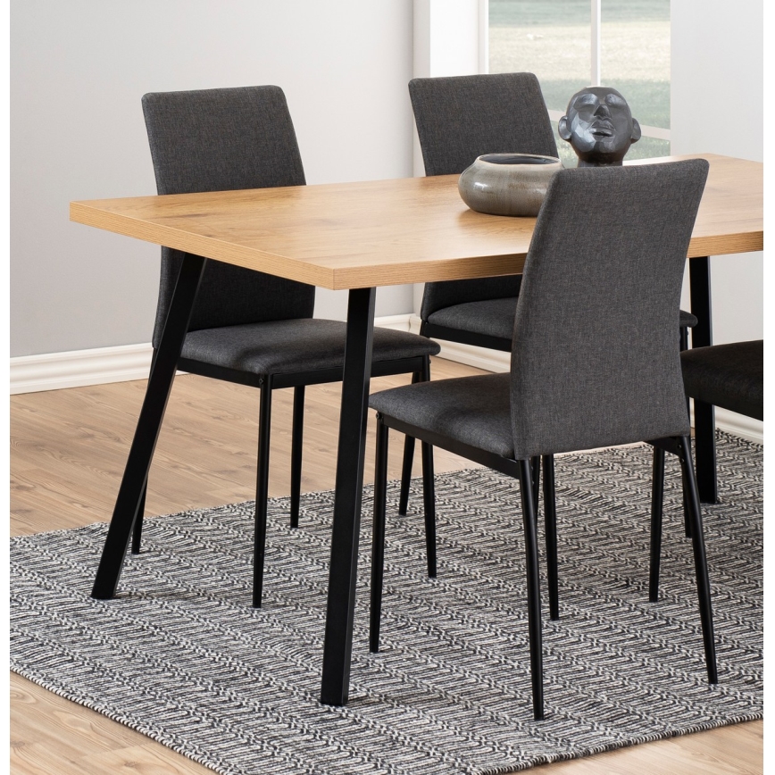 Sedia da pranzo Sorin 1 pz grigio