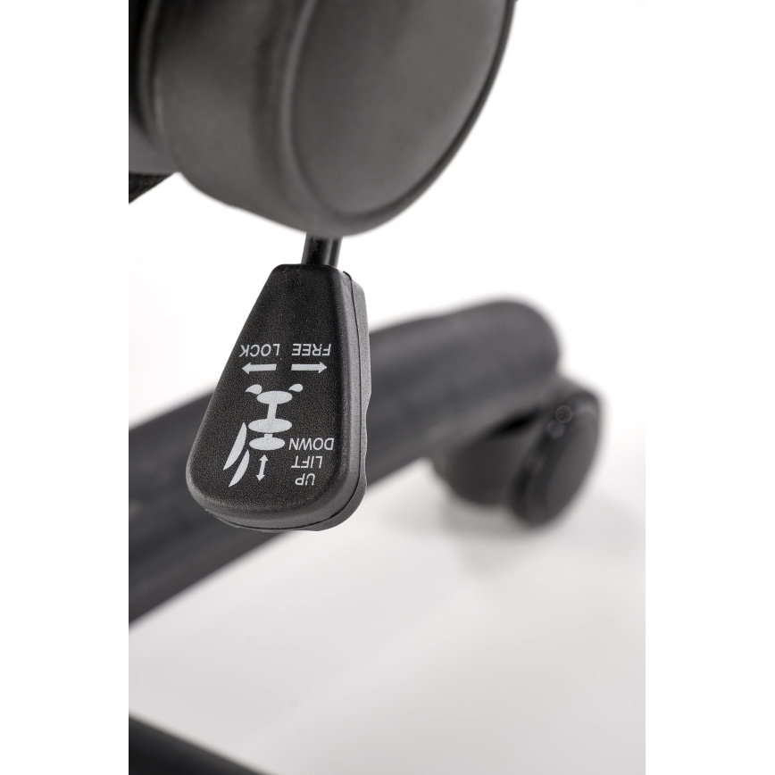 Sedia da ufficio BOB nera/grigia