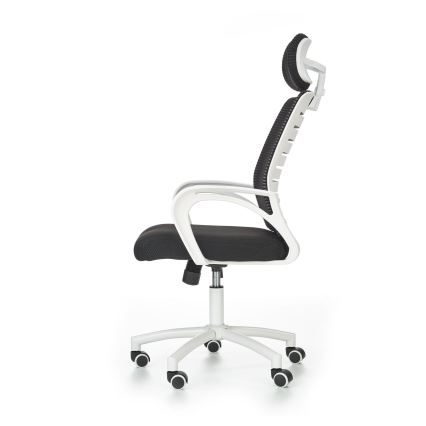 Sedia da ufficio MIRI nera/bianca