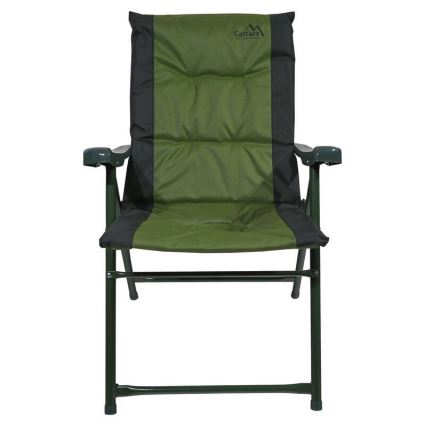 Sedia pieghevole da campeggio verde