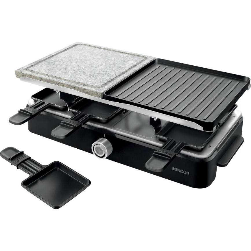 Sencor - Appareil à raclette avec accessoires 1400W/230V
