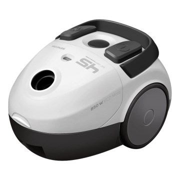 Sencor - Aspirapolvere a sacchetto 1,5 l 850W/230V bianco