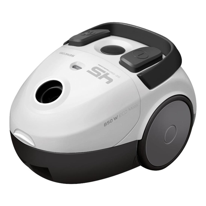 Sencor - Aspirapolvere a sacchetto 1,5 l 850W/230V bianco