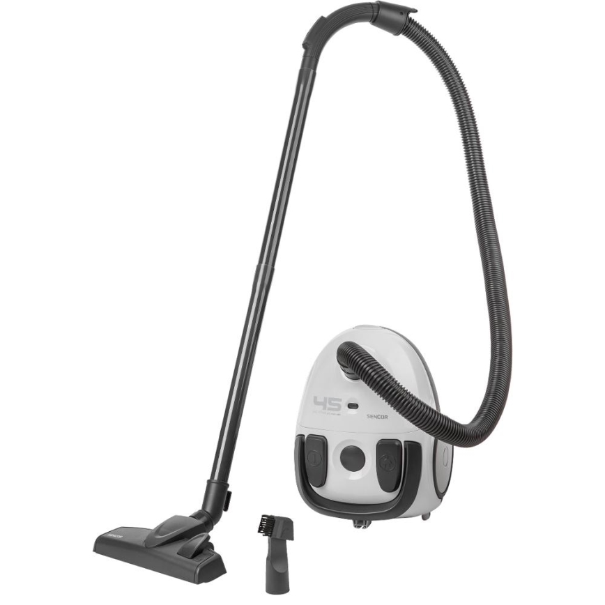Sencor - Aspirapolvere a sacchetto 1,5 l 850W/230V bianco