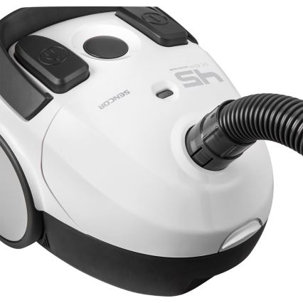 Sencor - Aspirapolvere a sacchetto 1,5 l 850W/230V bianco