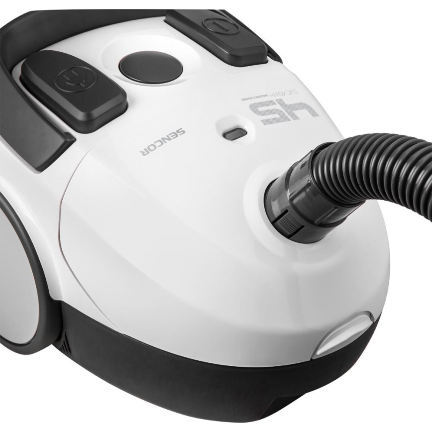 Sencor - Aspirapolvere a sacchetto 1,5 l 850W/230V bianco