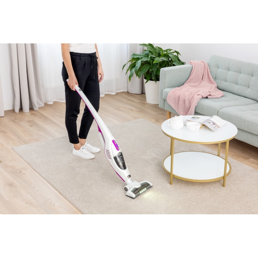Sencor - Aspirapolvere Stick 2in1 110W/14,8V 2200 mAh bianco