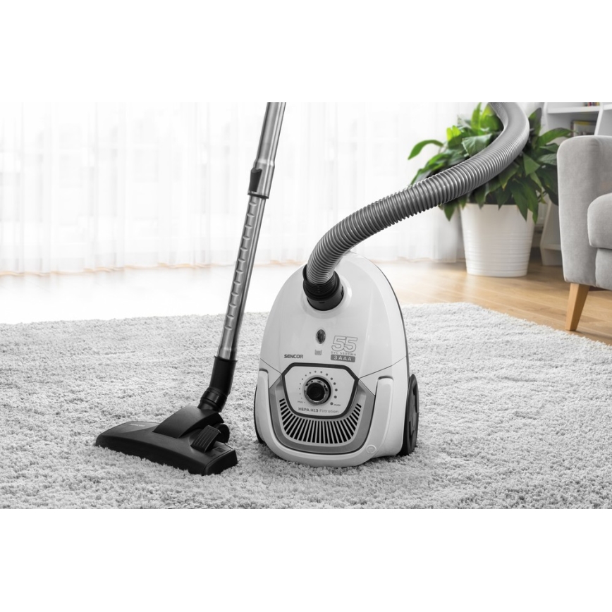Sencor - Aspirateur avec sac 2 l 700W/230V blanc