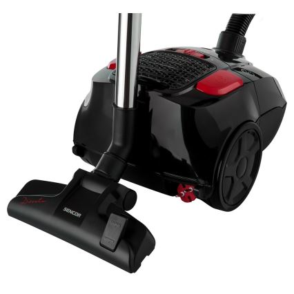Sencor - Aspirateur avec sac 3 l 700W/230V noir/rouge
