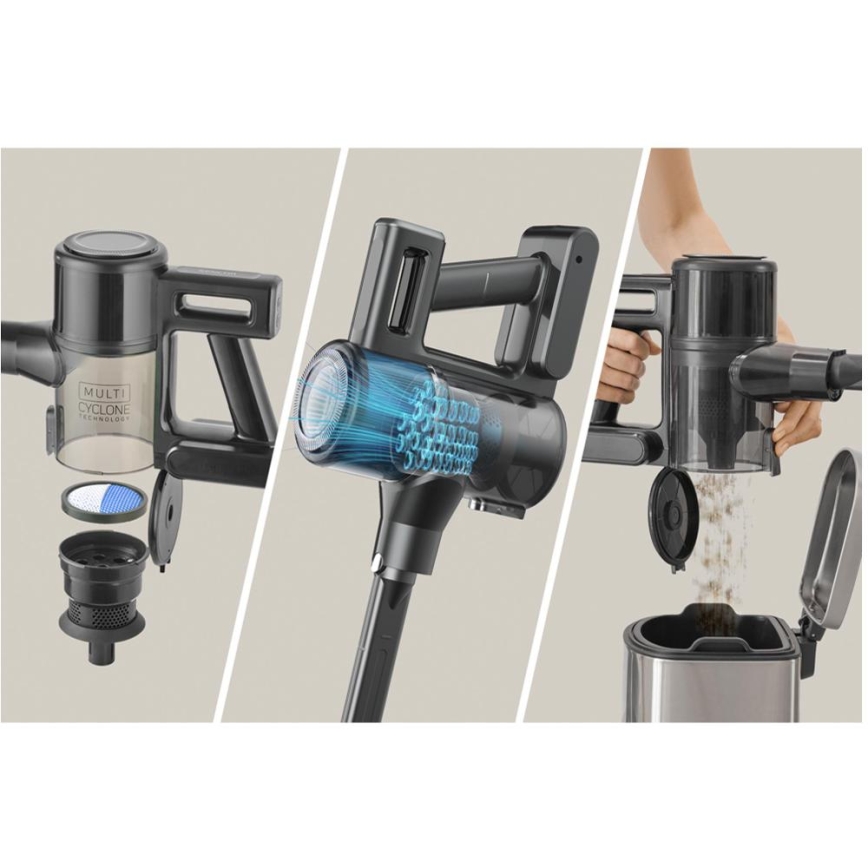 Sencor - Aspirateur balai sans fil 2 en 1 200 W / 2600 mAh noir