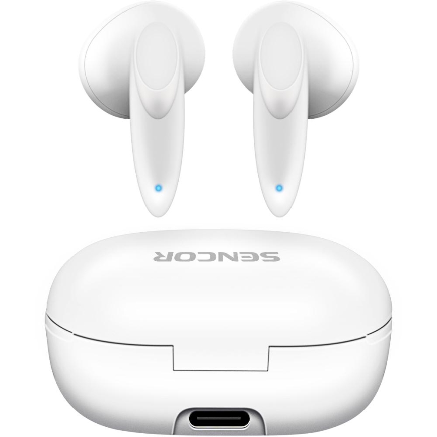 Sencor - Auricolari senza fili IPX4 bianco