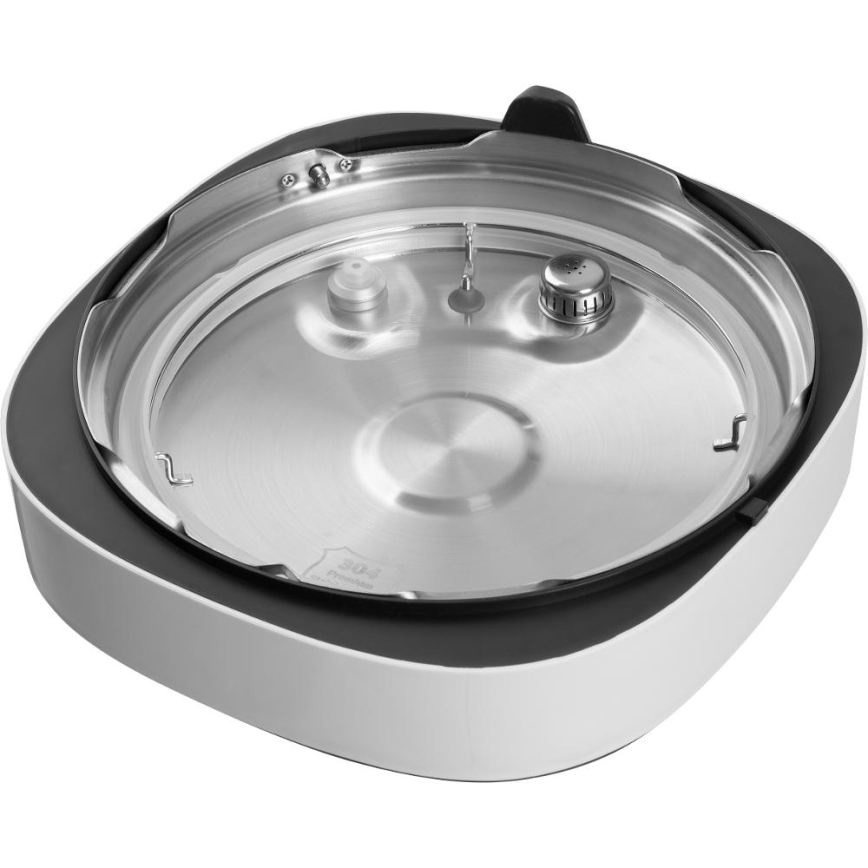 Sencor - Autocuiseur électrique multifonction 5,5 l 1000W/230V blanc/noir