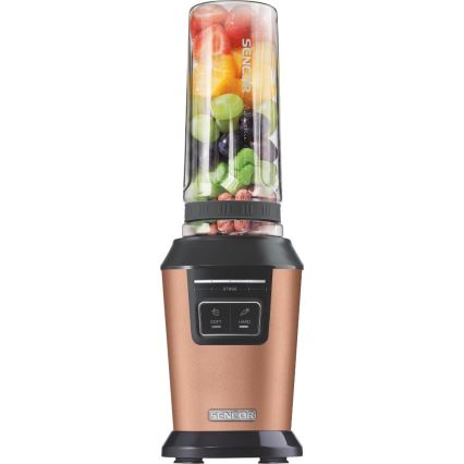 Sencor - Blender à smoothies avec accessoires 800W/230V cuivré