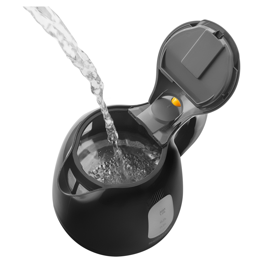 Sencor - Bollitore 1 l 1100W/230V nero/grigio