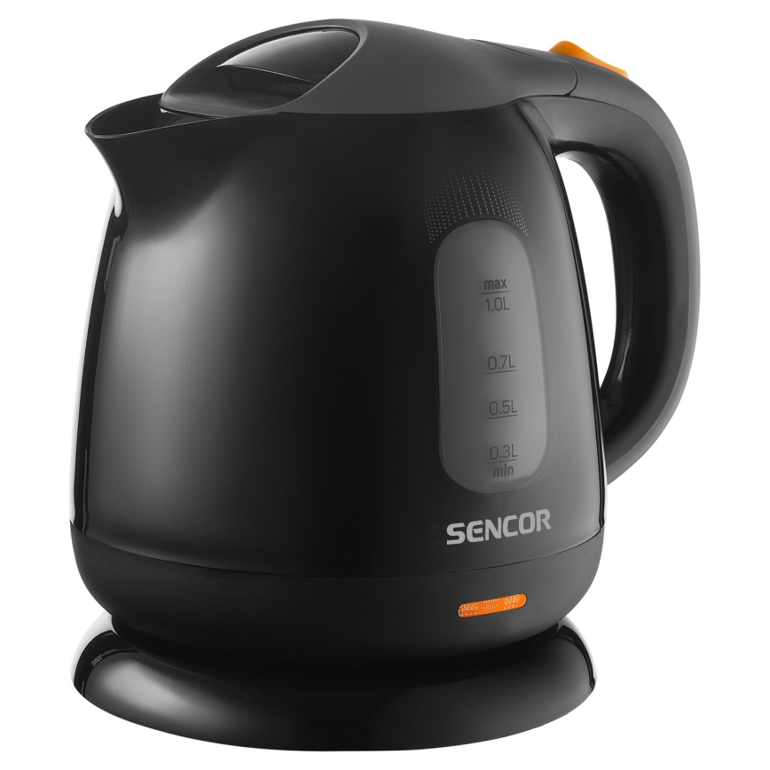 Sencor - Bollitore 1 l 1100W/230V nero/grigio