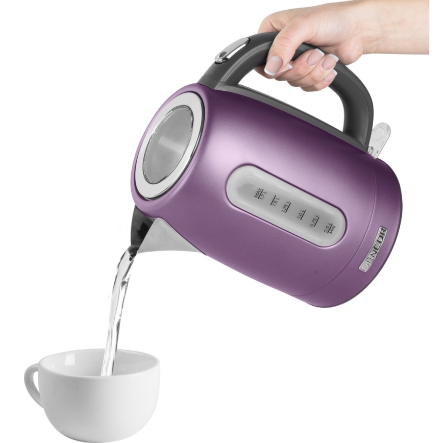 Sencor - Bouilloire 1,7 l 2150W/230V violette