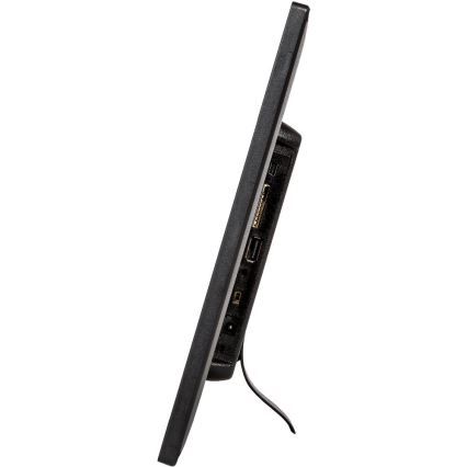 Sencor - Cadre photo numérique 15,4 avec haut-parleur 230V noir + télécommande